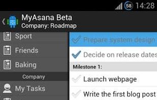MyAsana screenshot 1