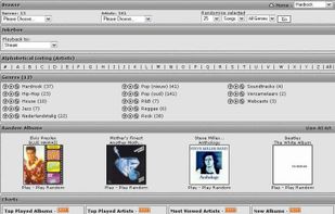 Jinzora Media Server screenshot 1