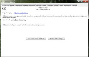 CCExtractor screenshot 1
