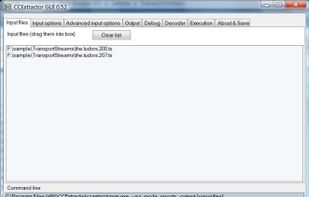 CCExtractor screenshot 1