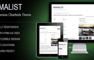 Minimalist theme for classibase