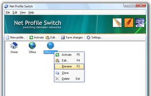 Net Profile Switch screenshot 1