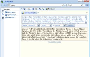 Text Translation (many different translators to choose from)