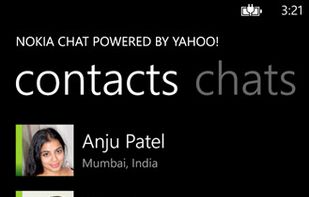 Nokia Chat powered by Yahoo!