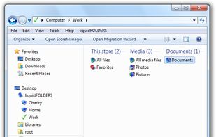 Files sorted by their type