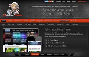 Rockettheme.com screenshot 2