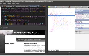NINJA-IDE screenshot 2