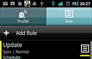 Profile Scheduler screenshot 1