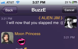 chat with audio, video, and pictures