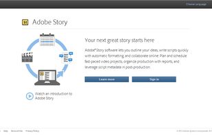 Adobe Story screenshot 1