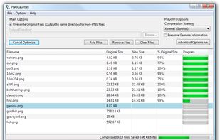 PNGGauntlet screenshot 1