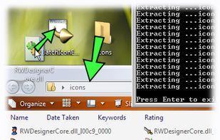 Batch Icon Extractor screenshot 1