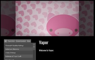 Vapor — LÖVE Distribution Client screenshot 1