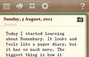 Remembary Connected Diary screenshot 1