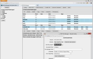 PHP File Manager screenshot 1