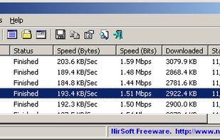 DownTester screenshot 1