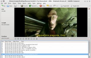Subtitle Composer screenshot 1
