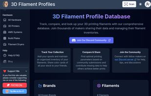 3D Filament Profiles screenshot 1