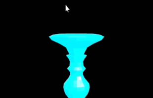 Candle stand object created using "3D Viewer and Creator" app and mouse on an android phone. This app supports both finger touch and mouse clicks