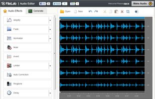 FileLab Audio Editor screenshot 1