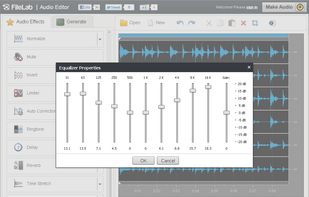 FileLab Audio Editor screenshot 1