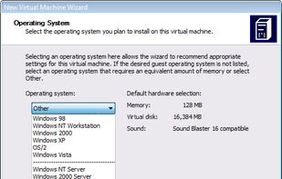 Virtual PC screenshot 1