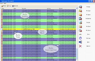 Adragon Firewall screenshot 1