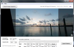 Panolapse screenshot 1