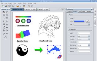 Sketsa SVG Editor screenshot 1