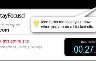 StayFocusd screenshot 1