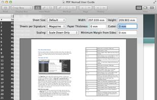 Creation a book/magazine from a PDF Document
