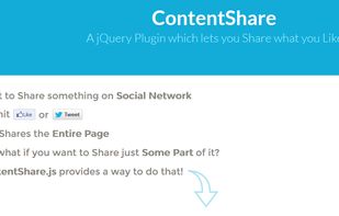 ContentShare.js screenshot 1