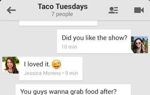 Hangouts screenshot 3