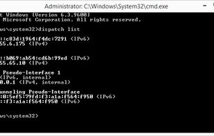 Dispatch-proxy showing available connections on Windows