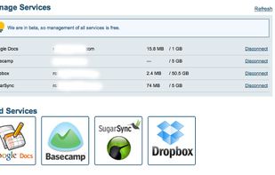Sync between multiple storage services