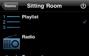 iPod/iPhone Source Selection