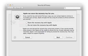 FileVault screenshot 1