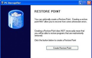 Create a Restore Point