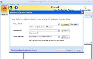 Kernel for Exchange Server Recovery screenshot 1