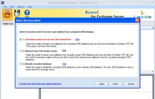 Kernel for Exchange Server Recovery screenshot 2