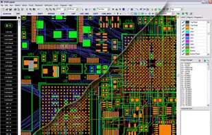 Routing 8-layer PCB (4 signal layers) with integrated Shape-Based Autorouter.