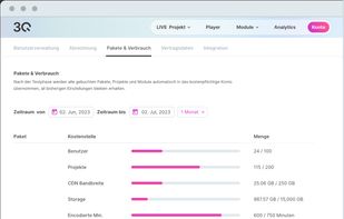 3Q Video Hosting & Streaming Platform screenshot 1