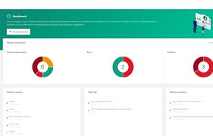 Default dashboard of the platform