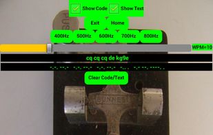 4 in 1 CW Morse code apps pack screenshot 2