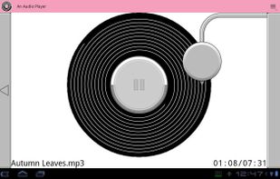 An Audio Player screenshot 1