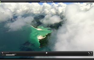 MPlayerX with player controller showing