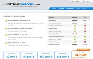 FileSonic screenshot 1