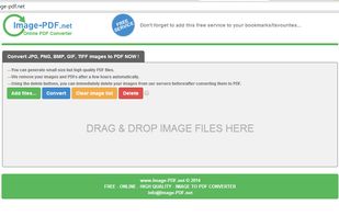 just drag & drop your images to page
