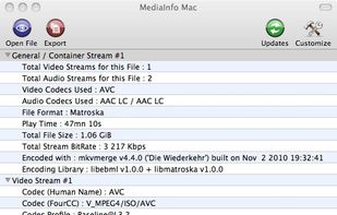 Sample movie with 2 audio streams