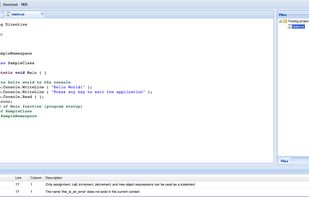 Compilr screenshot 1